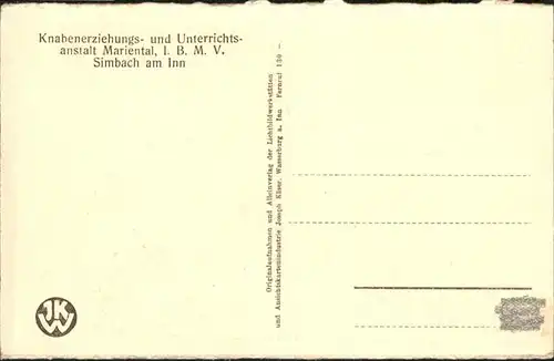 Simbach Inn Knabenerziehungsanstalt Klavierzimmer / Simbach a.Inn /Rottal-Inn LKR