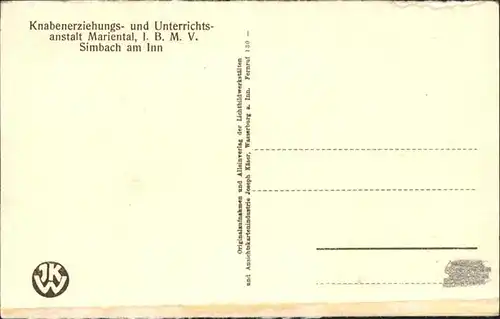 Simbach Inn Knabenerziehungsanstalt Spielplatz / Simbach a.Inn /Rottal-Inn LKR