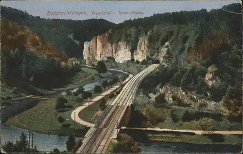 Rupprechtstegen Pegnitztal Roter Felsen / Hartenstein /Nuernberger Land LKR