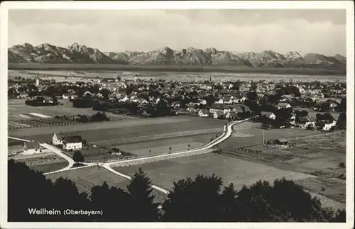 Weilheim Oberbayern  / Weilheim i.OB /Weilheim-Schongau LKR