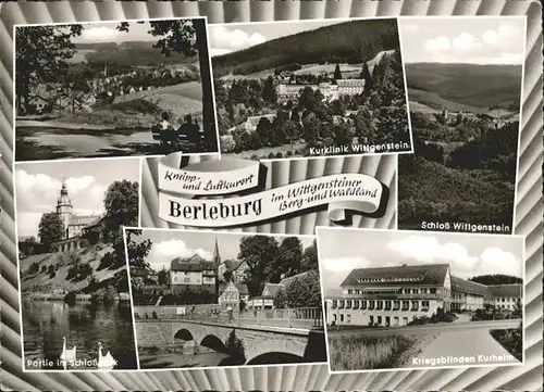Bad Berleburg Kurklinik Wittgenstein Schloss Kurheim / Bad Berleburg /Siegen-Wittgenstein LKR