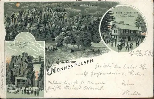 Jonsdorf Nonnenfelsen Restaurant am Nonnenfelsen x