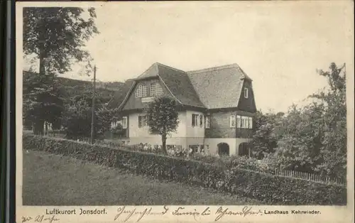 Jonsdorf Jonsdorf Landahus Kehrwieder x / Kurort Jonsdorf /Goerlitz LKR