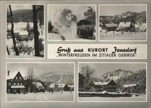 Jonsdorf Winter Zittauer Gebirge x