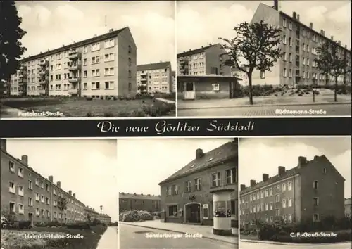 Goerlitz Sachsen Goerlitz Buechtemann Strasse Heinrich Heine Strasse Sonerburgerstrasse x / Goerlitz /Goerlitz LKR