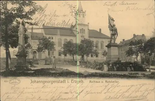Johanngeorgenstadt Rathaus Ratskeller x