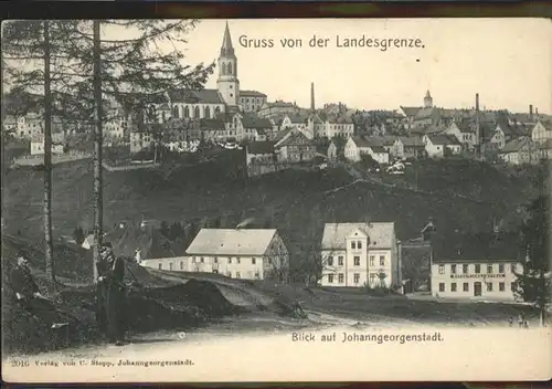 Johanngeorgenstadt Landesgrenze Kirche  *