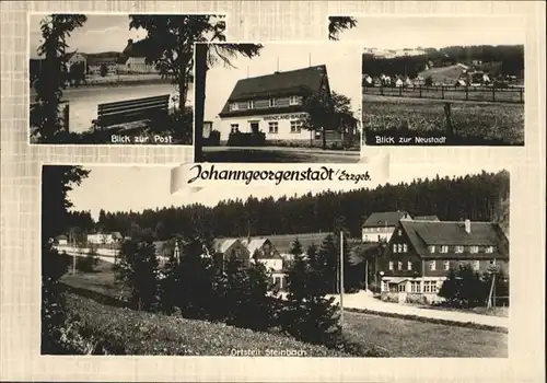 Johanngeorgenstadt Post Grenzland Baude Steinbach *