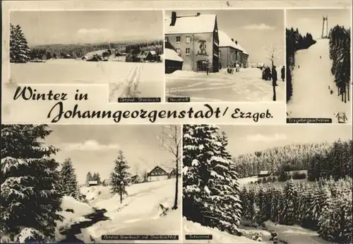 Johanngeorgenstadt Steinbach Neustadt Erzgebirgsschanze Schimmel x