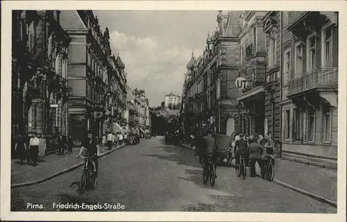Pirna Friedrich Engels Strasse Fahrrad *