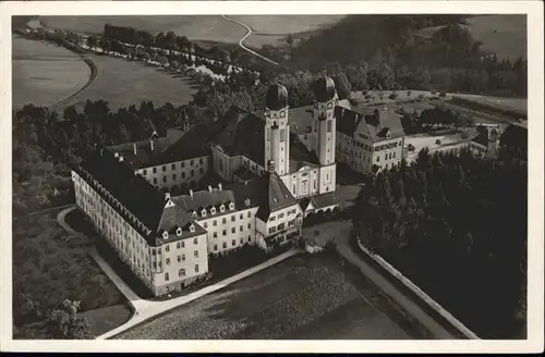 Vilshofen Donau Fliegeraufnahme Abtei Schweiklberg x / Vilshofen an der Donau /Passau LKR
