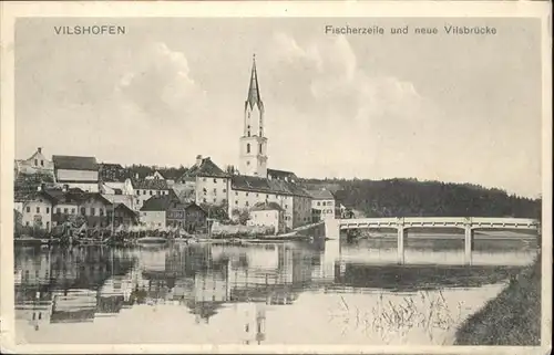 Vilshofen Donau Vilshofen Fischerzeile Vilsbruecke x / Vilshofen an der Donau /Passau LKR