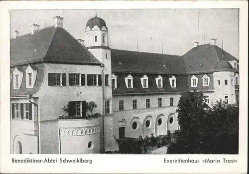 Vilshofen Donau Vilshofen Abtei Schweiklberg Exerzitienhaus Maria Trost * / Vilshofen an der Donau /Passau LKR