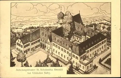 Vilshofen Donau Vilshofen Anbetungskloster St Scholastika Neustift x / Vilshofen an der Donau /Passau LKR