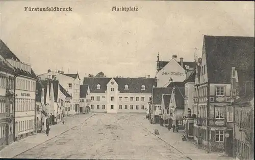 Fuerstenfeldbruck Marktplatz *