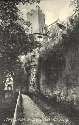 Burghausen Aufgang Burg