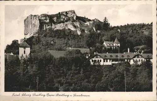 Streitberg Oberfranken Ruine Sanatorium 
