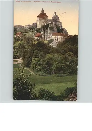 Rupprechtstegen Burg Hohenstein