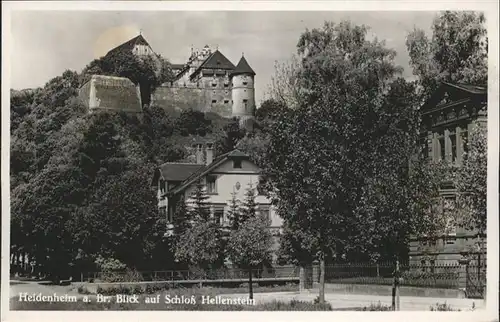 wq85986 Heidenheim Brenz Schloss Hellenstein Kategorie. Heidenheim an der Brenz Alte Ansichtskarten