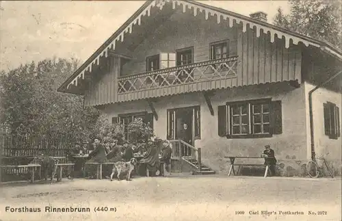 Rupprechtstegen Forsthaus Rinnenbrunn
