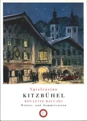 Kitzbuehel Spielkasino Kuenstler Kosel