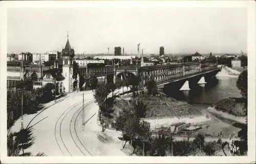 Strasbourg Elsass Pont Rhin Kehl *