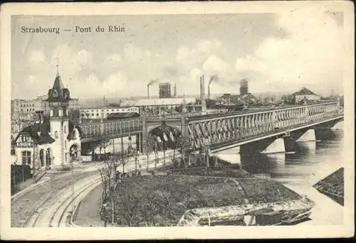 Strasbourg Alsace Strasbourg Pont Rhin *