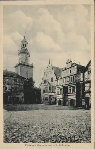 Rinteln Rathaus Nikolaikirche *