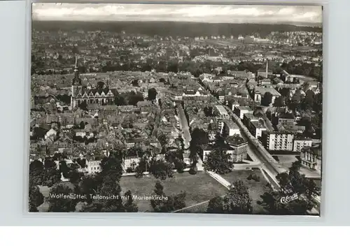 Wolfenbuettel Fliegeraufnahme Marienkirche *