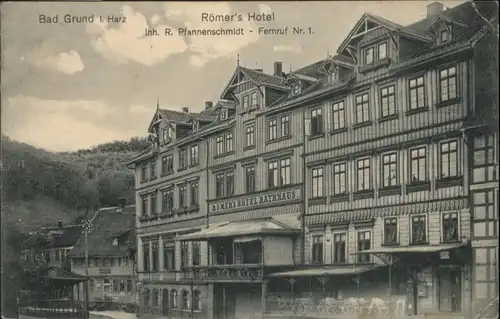 Bad Grund Harz Bad Grund Harz Roemers Hotel x / Bad Grund (Harz) /Osterode Harz LKR