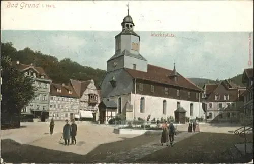 Bad Grund Harz Marktplatz *