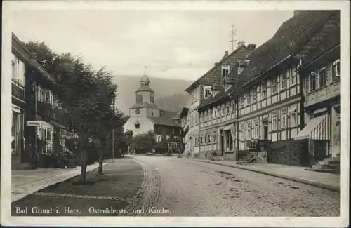 Bad Grund Harz Osteroederstrasse Kirche *