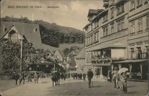 Bad Grund Harz Marktplatz x