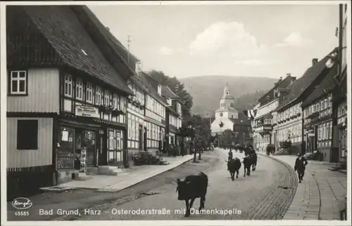 Bad Grund Harz Osteroderstrasse Damenkapelle *