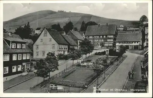 Lautenthal Harz Marktplatz *