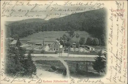 Lautenthal Harz Lautenthal Harz Kurhaus Huettschental x / Langelsheim /Goslar LKR