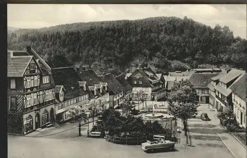 Lautenthal Harz Marktplatz x