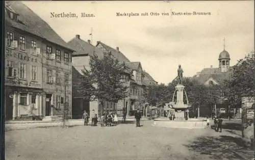 Northeim Hannover Marktplatz Brunnen x