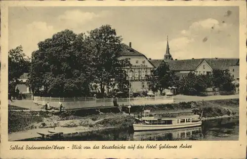 Bodenwerder Bodenwerder Hotel Goldener Anker x / Bodenwerder /Holzminden LKR