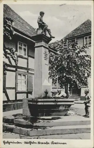 Holzminden Wilhelm Raabe Brunnen x