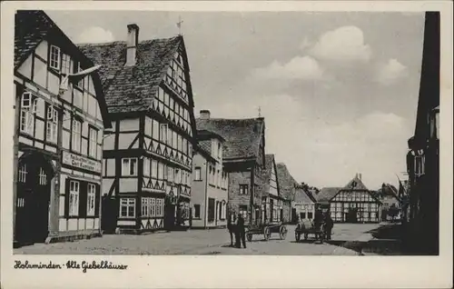 Holzminden Giebelhaeuser *