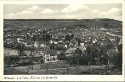 Melsungen Fulda Melsungen von der Lindenlust * / Melsungen /Schwalm-Eder-Kreis LKR