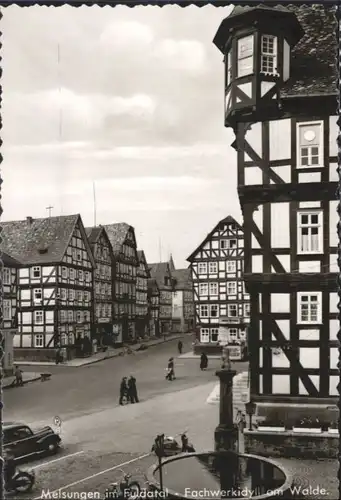 Melsungen Fulda Melsungen Fachwerkidyll Marktplatz * / Melsungen /Schwalm-Eder-Kreis LKR