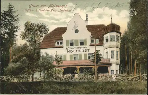 Melsungen Fulda Melsungen Touristenhaus Lindenlust x / Melsungen /Schwalm-Eder-Kreis LKR