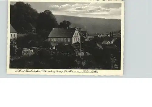 Bad Karlshafen Weserbergland Gasthaus zum Felsenkeller *