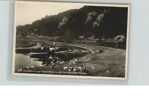 Bad Karlshafen Hannoverschen Klippen Flussschifffahrt *