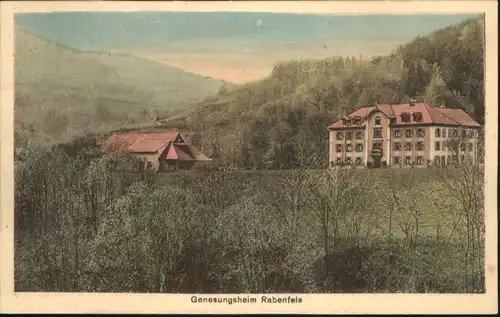 Muggenbrunn [handschriftlich] Genesungsheim Rabenfels x