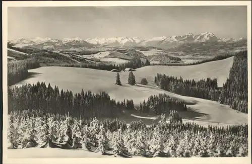 Isny Allgaeu Schletteralpe Schwarzen Grat *