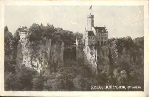 Lichtenstein Wuerttemberg Schloss Lichtenstein