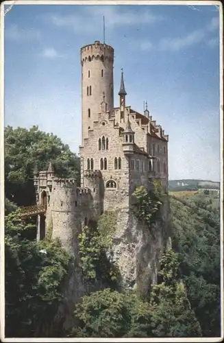 Lichtenstein Wuerttemberg Schloss Lichtenstein